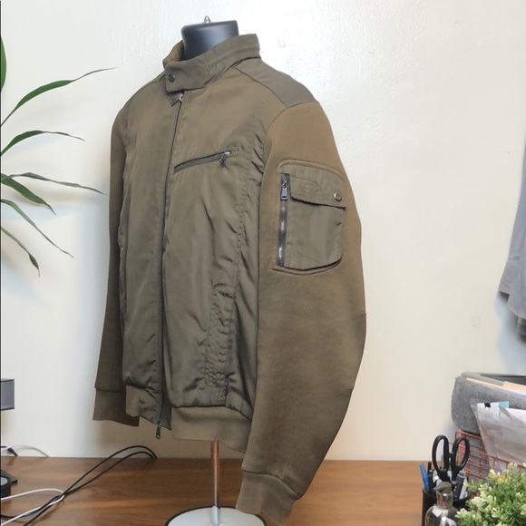 Ralph Lauren army green bomber jacket - Picture 3 of 5